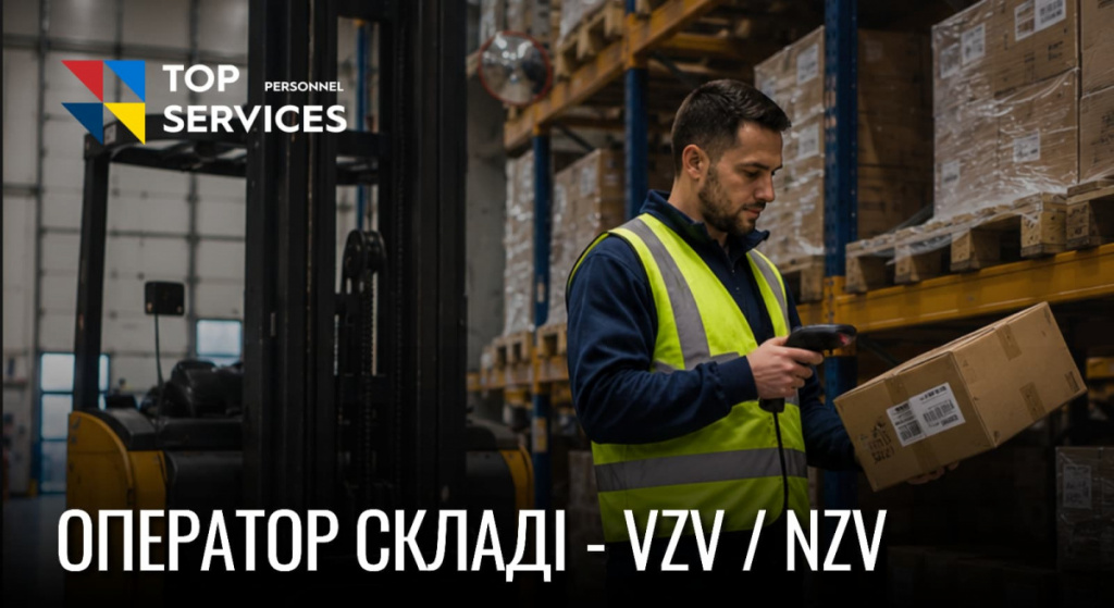 Оператор складу (VZV / NZV / Retrak)