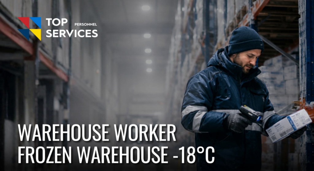 Assistant in frozen warehouse / Forklift driver (VZV)