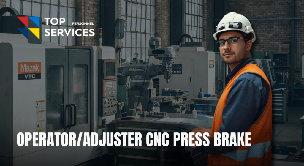 CNC press brake operator/setter