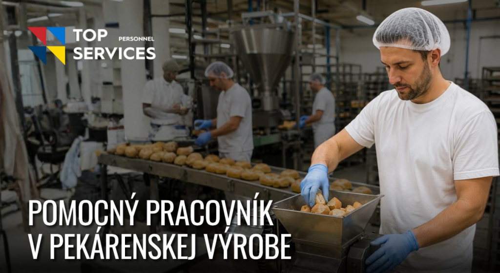 Pomocný pracovník v pekárenskej výrobe