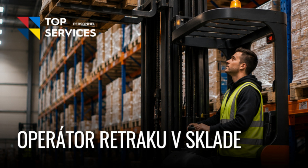 Operátor retraku v sklade