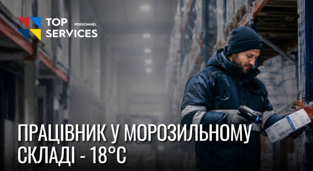 Помічник на замороженому складі / Водій автонавантажувача (VZV)