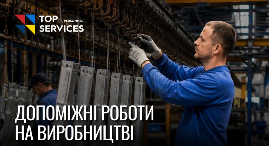 Допоміжний працівник на виробництві